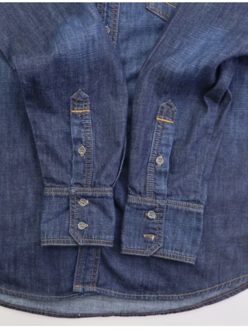 True Religion Denim Western Long Sleeve Men's Shirt XL Cotton New with defect - Picture 6 of 16